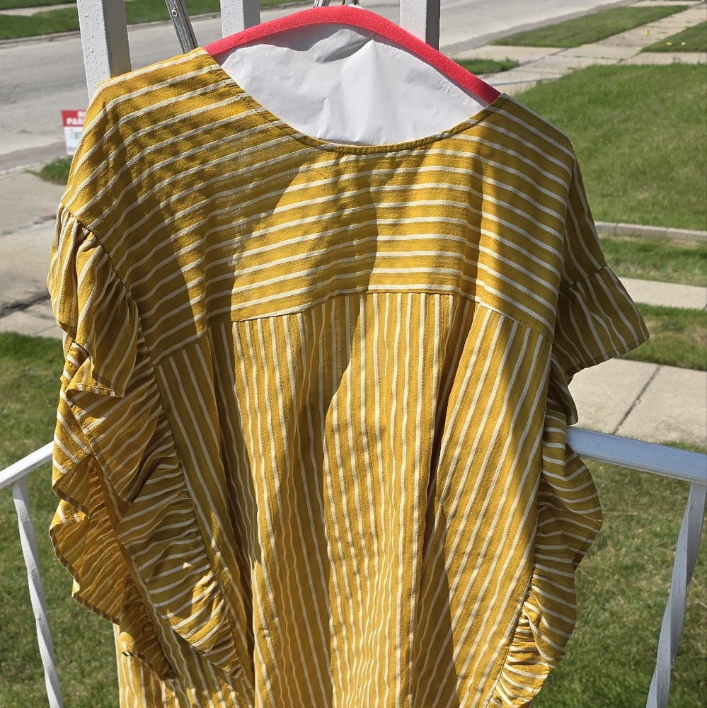 Ruffled Plus Size Top